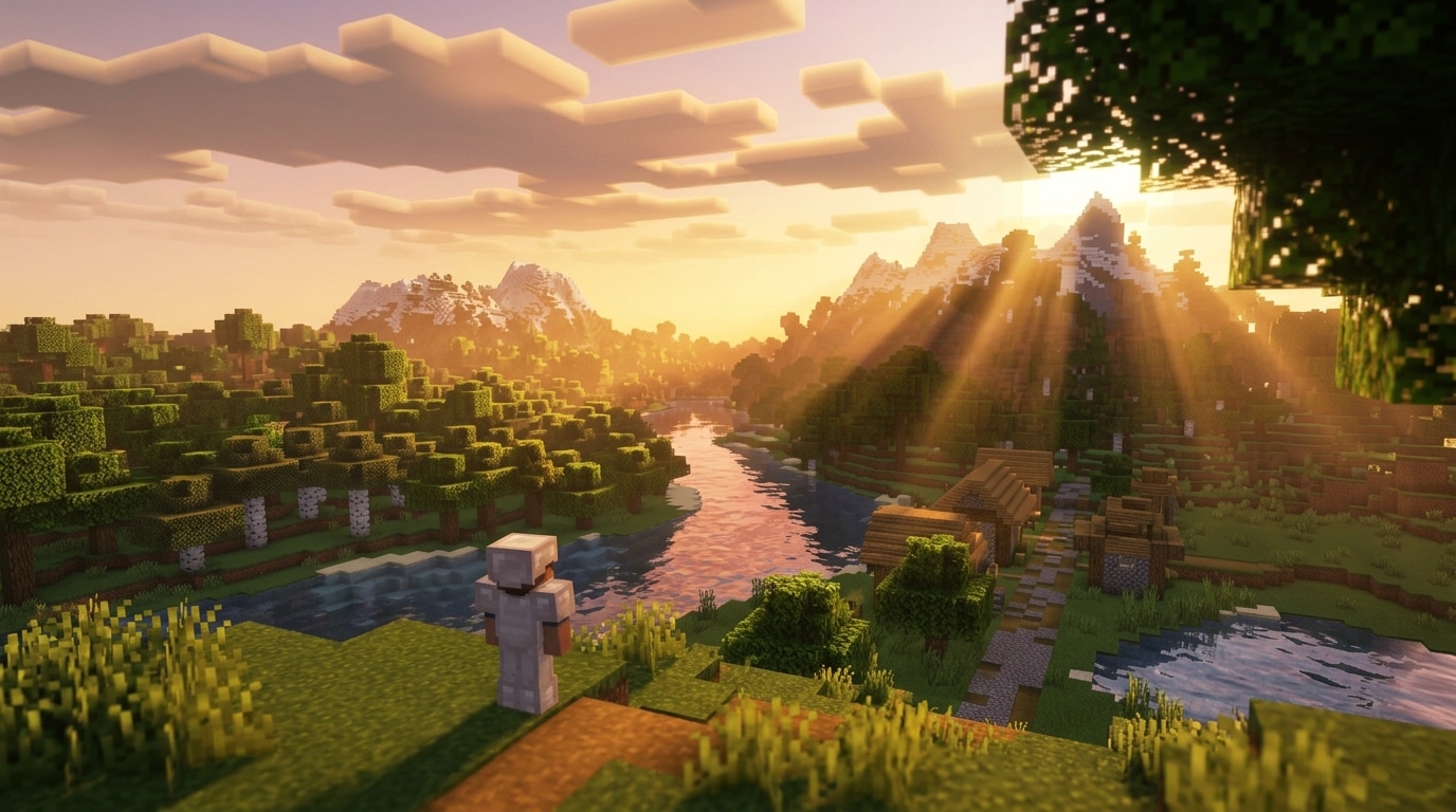 Minecraft shaders golden warmth 202607111345
