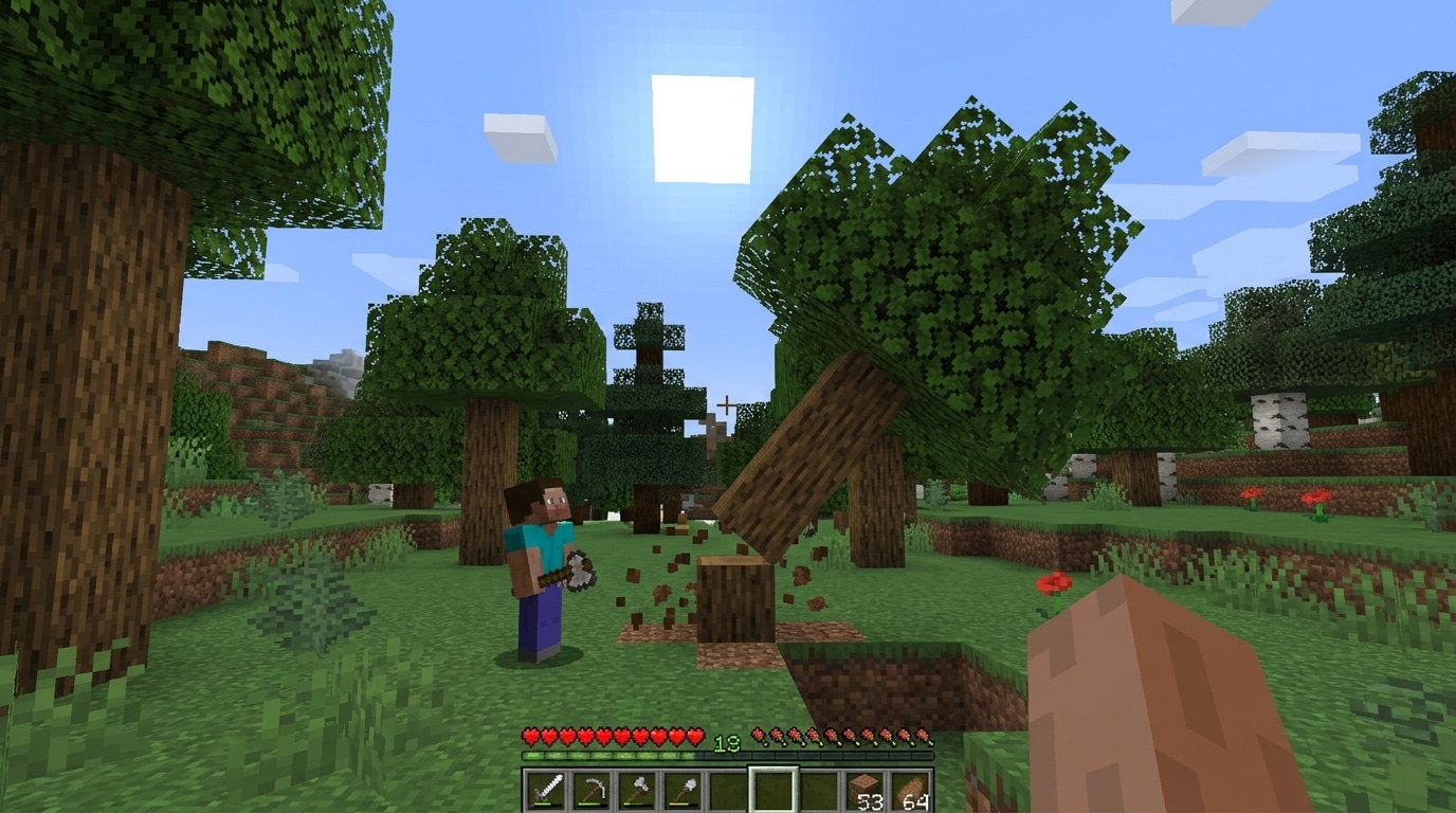 Falling Tree