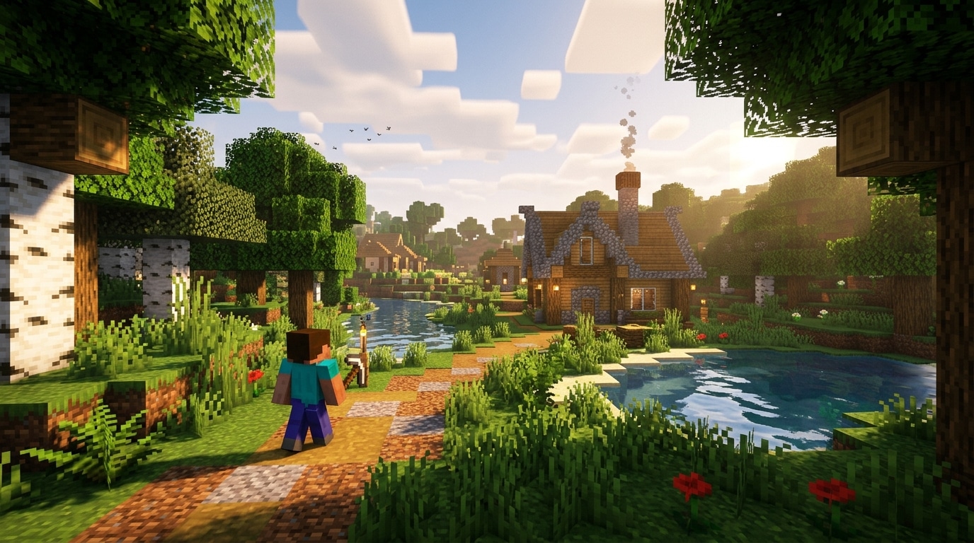 Minecraft sahders style 202607081341